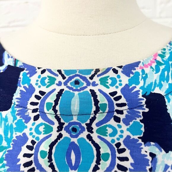 Lilly Pulitzer Alpaca My Bags Printed Dress Size XXS - Picture 3 of 8